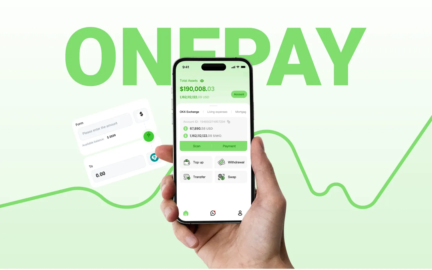 OnePay mobile experience